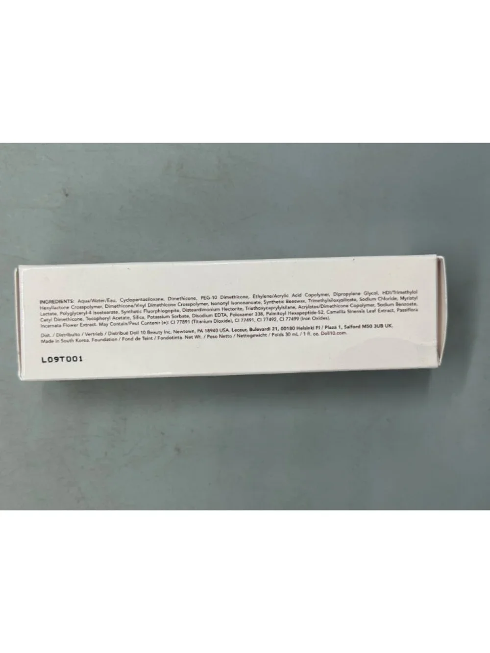 Doll 10 Smooth Assist Retexturizing Fluid 1floz Cruelty-Free Skin-Loving Formula